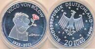 Deutschland 20 Euro 925 er Silber-Gedenkmünze Vicco von Bülow - Loriot -