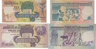 Seychelles 10,25 Rupees Banknoten 2 Stück Lot -