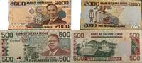 Sierra Leone 2000, 500 Leones 2010, 1991 Banknote I 125.26 元 含税 ＋  83.51 元 运费