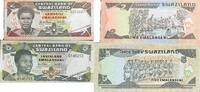 Swaziland 2, 5 Emalangeni Banknote -