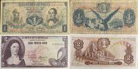 Kolumbien 1, 2 Pesos Banknote -