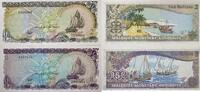 Malediven 2,5 Rufiyaa Banknoten 2 Stück Lot -