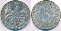 Deutschland 5 Mark DM 1964 F Silbermünze ss 75.16 元 含税 ＋  83.51 元 运费
