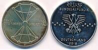 Deutschland BRD 20 Euro Gedenkmünze 100. Geburstag Ernst Otto Fischer -