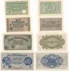 3. Reich, Deutschland Reichskreditkassenscheine 50 Reichspfennig, 1, 2, 5 Reichsmark 4x Scheine -