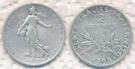Frankreich 2 Francs Semeuse -