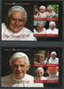 Briefmarken Mikronesien Micronesia Papst Benedikt Pope Benedict 85. Geburtstag MNH -