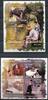 Briefmarken Salomon-Inseln Gemälde Impressionismus Caillebotte Paintings MNH / 4 -