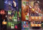 Briefmarken Singapur Singapore Harry Potter Kino Cinema (10) Kleinbögen plus Block MNH -