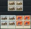 Briefmarken Mongolei Mongolia Russia Eisenbahn Train Flagge Flag 118 a/b-119 Block/4 -