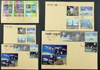 Briefmarken Bhutan 1969 Weltraum Raumfahrt Space 3-D Lenticular 313-324 Block 32-34 FDC RAR -