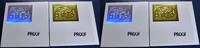 Briefmarken Mongolei Mongolia Olympiade Olympics Gold Silber Block 208-09 Proofs MNH/10 -