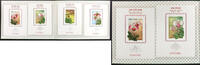 Briefmarken Vietnam 2023 Orchideen Slipper Orchids Deluxe-Blocks II Auflage 393 Folder MNH -