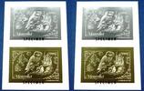 Briefmarken Mongolei Mongolia Eule Panda Schmetterling 2475-76 Block Proof Specimen /53 -