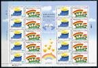 Briefmarken Korea Süd Kinder Zeichenwettbewerb Kinderzeichnung 2875-2876 Kleinbogen MNH -