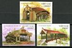 Briefmarken 2012 Vietnam Brücken Bridges Architektur 3608-3610 Ungezähnt... 81.42 元 含税 ＋  37.58 元 运费