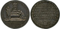 Sachsen-Saalfeld-Coburg, Medaille Christian Ernst, 1729-1745: auf seinen Tod, -