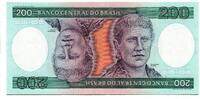 Brasilien, 200 Cruzeiros Geldschein, Banknote, -