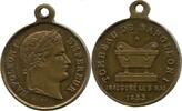 Frankreich, Medaille, signiert CT Napoleon I.: Enthüllung des Sarkophags im Invaliendom, Paris, -
