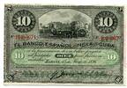 Kuba, 10 Pesos Geldschein, Banknote, -
