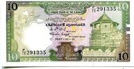Sri Lanka (Ceylon), 10 Rupees Geldschein, Banknote, -