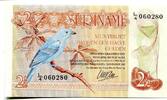 Surinam, 2½ Gulden Geldschein, Banknote, -