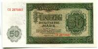 DDR, 50 Mark 1948 (1952-30.11.1965) UNC- 41.75 元  ＋  225.47 元 运费
