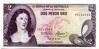 Kolumbien, 2 Pesos Oro Geldschein, Banknote, -
