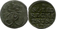 Brandenburg-Preußen, Schilling Friedrich (III.) I., 1688-1701-1713, -