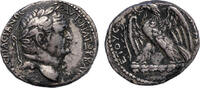 Ancient coins Roman Provincial: Rare and choice Vespasian Syria Antioch Tetradrachm, Good VF -