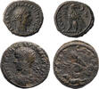 Ancient coins Roman provincial: Nice lot of Egypt tetradrachm and a scarce late Roman bronze from Arabia -