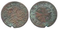 Schweiz - Freiburg Swiss FRIBOURG Kreuzer 1712 billon VF+/aXF -
