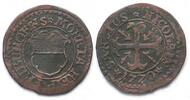 Schweiz - Freiburg Swiss FREIBURG Vierer 1770 billon VF-XF -