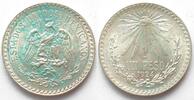 Mexiko MEXICO. Peso 1924, silver, UNC -