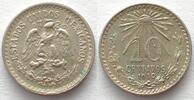 Mexiko MEXICO. 10 Centavos 1930, silver, UNC -