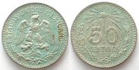 Mexiko MEXICO. 50 Centavos 1935, silver, AU -