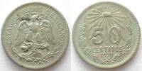 Mexiko MEXICO. 50 Centavos 1921, silver, VF+ -
