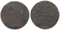 Schweiz - Freiburg Swiss FRIBOURG 1/2 Batzen 1714 billon VF -
