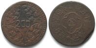 China - Szechuan CHINA - SZECHUAN Republic 200 Cash Y.15 (1926) copper VF+ -