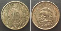 Mexiko MEXICO. 10 Centavos 1936, Cu-Ni, BU! -