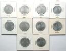 Österreich AUSTRIA. Stephansgroschen 1950, full series: 9 arms of Provinces, 1 w/o arms -