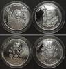 Deutschland - Medaillen 2 Papal Medals 2005, JOHN PAUL II & BENEDICT XVI, fine silver, 30mm -