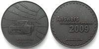 Deutschland - Medaillen PORSCHE Calendar medal 2009 PORSCHE 911 CARRERA 4S bronze 40mm -