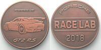 Deutschland - Medaillen PORSCHE Calendar medal 2018 GT2 RS bronze 40mm -