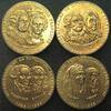 Frankreich - Jetons FRANCE. Set 4 tokens 1989, 200th Ann. of French Revolution, bronze, 31mm -