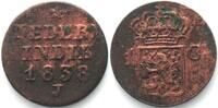Niederländisch Indien Netherlands East Indies SUMATRA 1 Cent 1838 J copper VF -