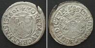 Schweiz - Luzern Swiss Cantons LUZERN 3 Kreuzer 1601 silver UNC!!! -