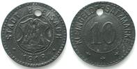 Breisach (Baden) Germany BREISACH (Baden) 10 Pfennig 1918, NOTGELD, zinc UNC- -