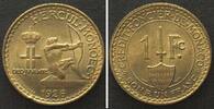 Monaco 1926 MONACO. 1 Franc 1926 LOUIS II Alu-Bro UNC!!! unz 167.26 元  ＋  100.41 元 运费