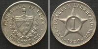 Kuba CUBA 1 Centavos 1920 Cu-Ni AU! -